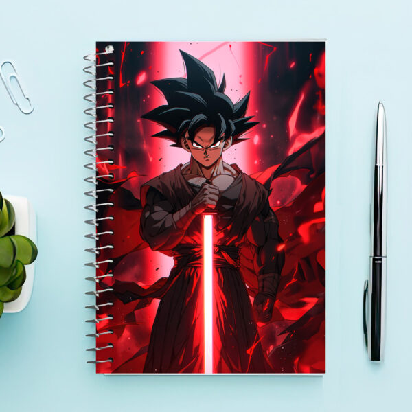Agenda – Goku con Sable de Luz